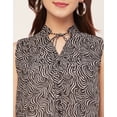 thumbnail image 5 of Moomaya Sleeveless Tie Up Neck Cotton Top - Women's Trendy Tie Up Neck Top, 5 of 9