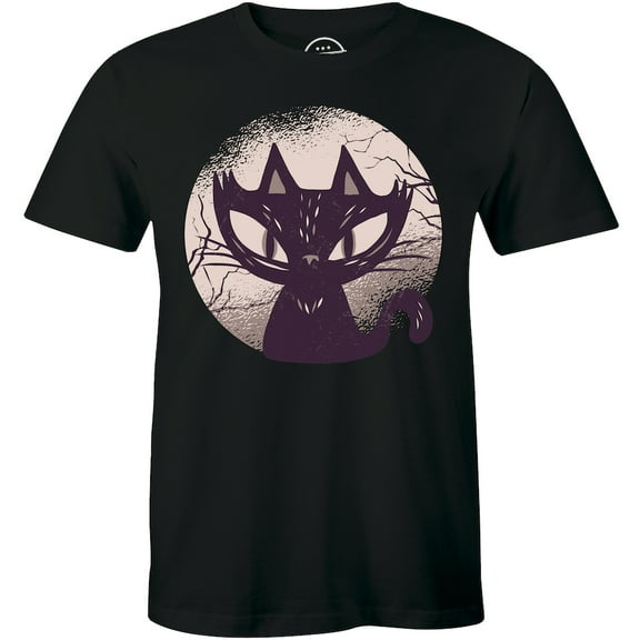 Halloween Black Kitty Funny Cat Lover Gift Men's T-Shirt