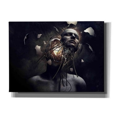 Epic Graffiti 'New Day' by Cameron Gray, Canvas Wall Art, 54"x40"
