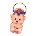 thumbnail image 1 of Botella para beber Soledad Cute Bear tubularis vaso portátil 1400ml violeta, 1 of 9