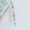thumbnail image 3 of Cool Girl Y2K Style Sweet Ocean Theme Jellyfish Phone Charm Strap Star Pendant Keychain Cellphone Lanyard Cute BLUE 18.7CM, 3 of 8