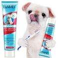 thumbnail image 1 of Pasta de dientes de menta para perros y cachorros, aliento fresco para perros, pasta de dientes de menta para perros, limpieza dental para perros y cachorros, limpieza dental para perros, 100 g por bo, 1 of 9