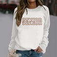 thumbnail image 4 of Women's Sweatshirts 2025 Senior Class Of 2026 Sweatshirt Senior 2026 Pullover Tops Sweatshirt for Women, 4 of 6