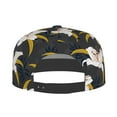 thumbnail image 4 of Balery Baseball Cap Flat Bill Hats for Men Adjustable Size for Running Workouts and Outdoor Activities All Seasons Dad Hat(Lilies Flowers ), 4 of 9