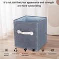 thumbnail image 6 of GFHFHITJ Storage Cubes,Foldable Fabric Bins Multi-Color Organizers Decorative Organizing Baskets For Shelves For Closet, Utility Room, Storage Room, 6 of 7