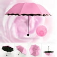 thumbnail image 2 of LHWEN Travel Parasol Folding Windproof Umbrella Anti Sun and Rain Compact and Portable for Beach Shopping and Outdoor Activities Available in Multiple Colors and Lightweight Design, 2 of 2