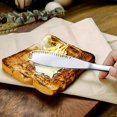 thumbnail image 5 of 2pcs Stainless Steel Butter Knife 3 in 1 Multifunctional Butter Knife Serrated Grooving Design JU, 5 of 5