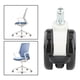 thumbnail image 4 of Ruedas de silla de oficina universales sin ruido Ruedas de silla de rotación de 360 grados Rueda de silla de escritorio para muebles de protección de Blanco con freno Sunnimix Rueda universal, 4 of 8