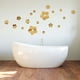 thumbnail image 3 of Pegatinas de pared con espejo, pegatinas estéreo, pegatinas decorativas para dormitorio y sala de estar, pegatinas de pared con espejo con pétalos de flores de cristal, 3 of 4
