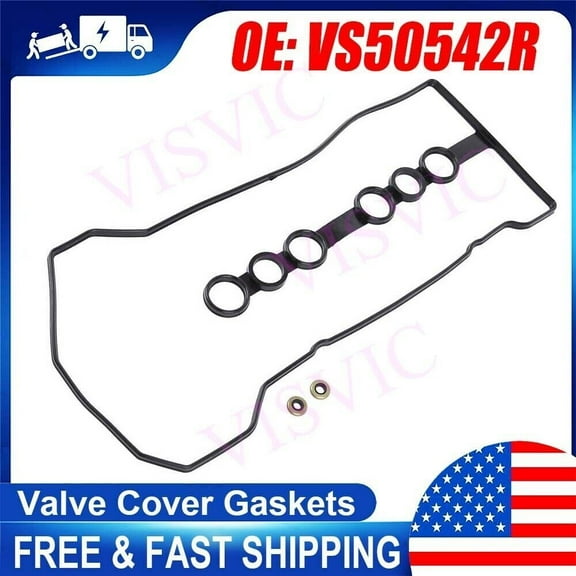 VS50542R Engine Valve Cover Gasket Set for 2000-08 Toyota Corolla 1.8L L4 1794cc