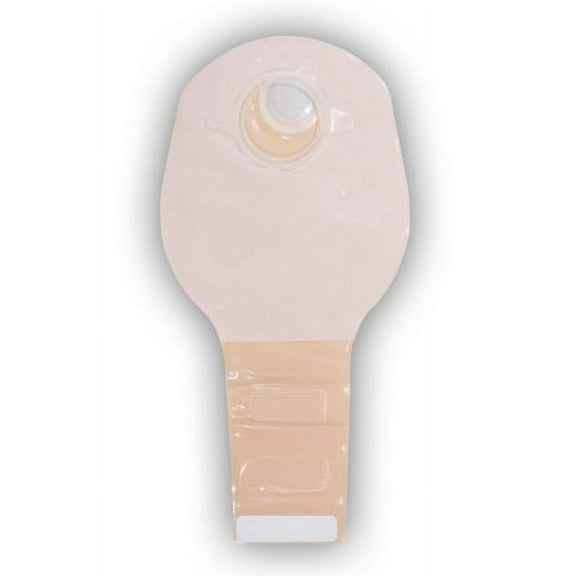 Sur-Fit Natura Ostomy Pouch, Two-Piece System, 12 Inch Length, ConvaTec Moldable Technology, 1-1/2 Inch Flange, Opaque, Drainable, 20 Count