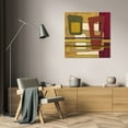 thumbnail image 3 of John Kime 28x28 Gallery Wrapped Canvas Wall Art Titled - Retro Spectrum II, 3 of 4
