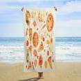 thumbnail image 3 of Delicious Pizza Burger Beach Towel – with A Unique Design, Extra Large,XL (32”x 63”) for Kids & Adults, 3 of 7