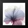 thumbnail image 2 of Koetsier, Albert 15x15 Black Modern Framed Museum Art Print Titled - Tasty Grape Hibiscus, 2 of 5