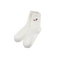 thumbnail image 7 of CYSFASHION Fuzzy Socks for Women Compression Warm Winter Fashion Sleeping Trendy Fall Fashion Warmer Christmas Gifts Ankle Socks White, 7 of 7