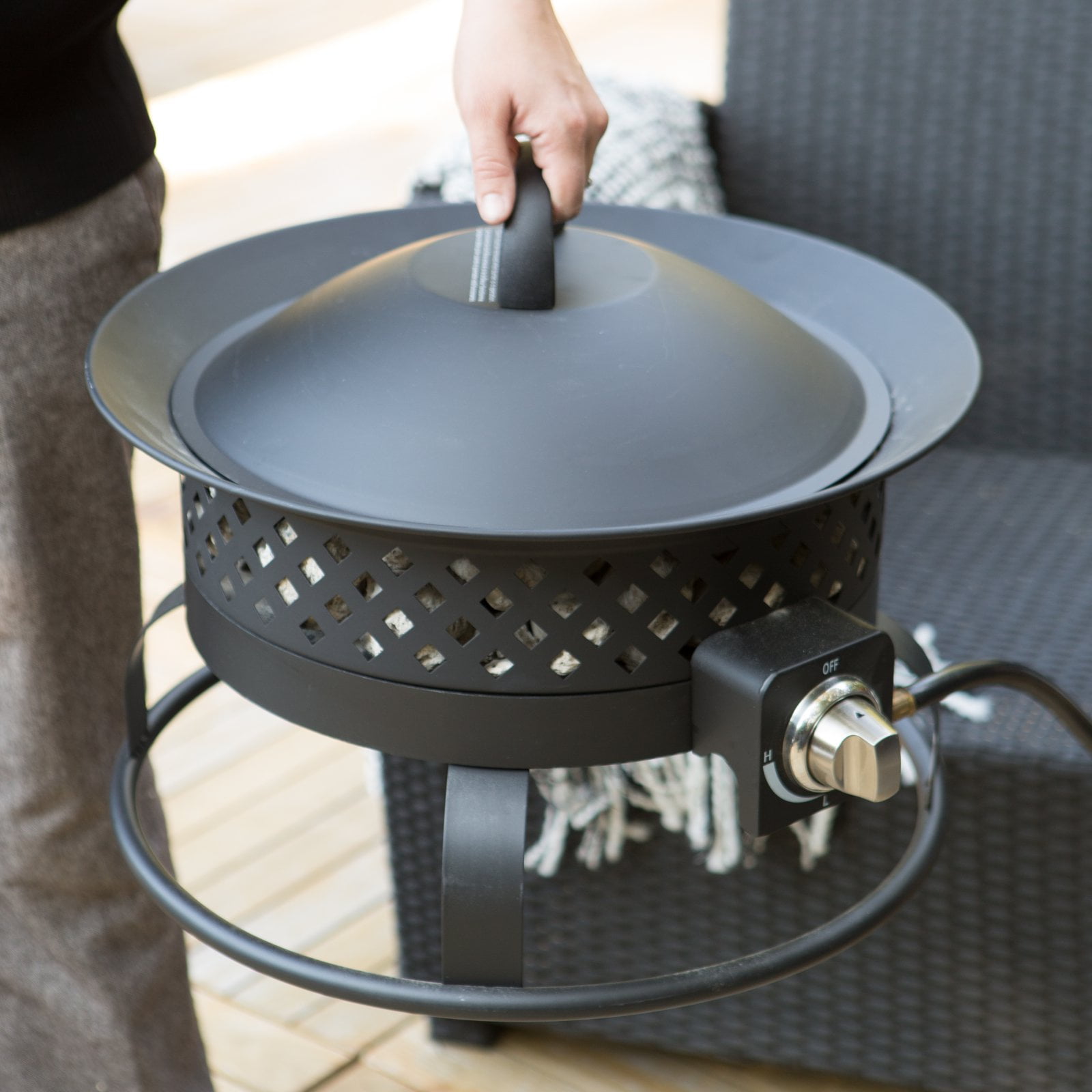 Bond Portable 18 5 Diam Campfire Fire Pit Com