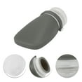 thumbnail image 3 of Unique Bargains 1 Pc Squeezable Portable Silicone Pump Bottle for Travel Outdoors 60ml 2oz Deep Gray, 3 of 6
