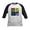 Black/White, variant on CafePress - Play Doh Characters Baseball Jersey - Kids Cotton Baseball Jersey, 3/4 Sleeve Shirt