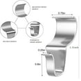 Clearance Sale Hooks,Stainless Steel Hooks Vinyl Siding Hooks Hanging
