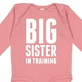 thumbnail image 4 of Inktastic Big Sister in Training Girls Long Sleeve Baby Bodysuit, 4 of 5
