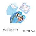 thumbnail image 3 of Tarjetas de invitación de cumpleaños de Hello Kitty Invitaciones de Pokémon Pikachu Tarjeta de felicitación de la Patrulla Canina Suministros para fiestas de cumpleaños, 3 of 5