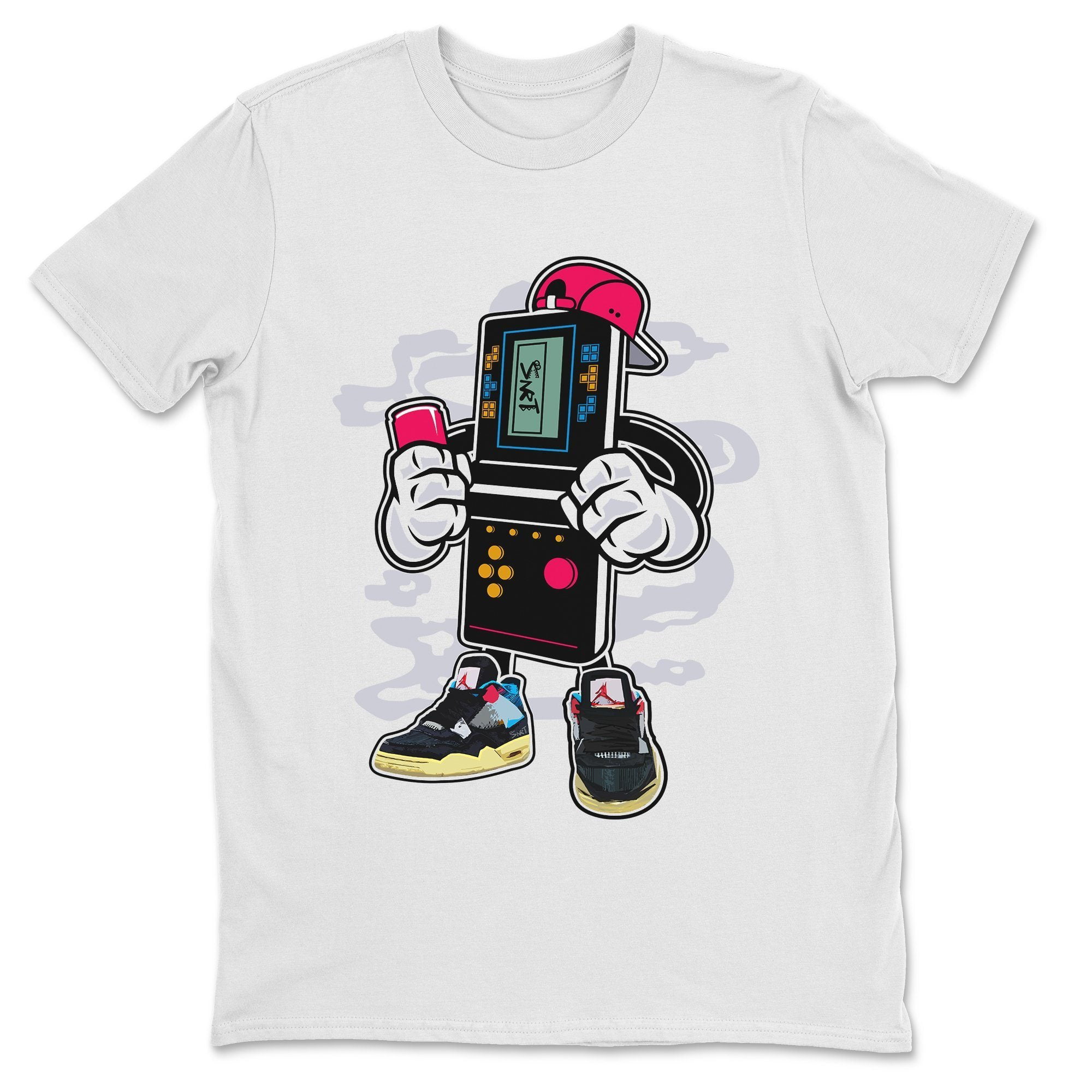T-Shirt Noir pour Homme Retro Vintage Video Games Game Boy 