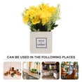 thumbnail image 3 of YSNOOWE Floral De Margarita Artificial Para Ambiente Sofisticado Y Sin Cuidados, 3 of 6