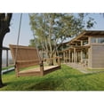thumbnail image 2 of Anderson Teak Del-Amo 48" Straight Teak Swing Bench in Natural, 2 of 4