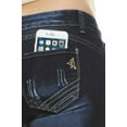 thumbnail image 3 of VIP Jeans Women's Plus Size Slim Fit Skinny Stretch Jeans, 4 Color Choices, 3 of 10