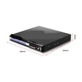 thumbnail image 4 of Home DVD Player - Bluetooth USB 5.0 EVD VCD CD Player with PAL/NTSC/AUTO 2 Channel Audio Game ,Easy Operation, 4 of 5