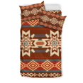 thumbnail image 1 of Juego de cama estampado rojo nativo americano LT10, 1 of 6