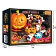 thumbnail image 3 of Rompecabezas De Calabaza De Halloween Regalo De Halloween Para Niños Y Adultos 1000 Piezas Minnieouse HA047017-01, 3 of 6