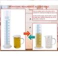 thumbnail image 2 of i Kito 500ML Glass Measure Cups with Handle & Pour Spout, Three Scales (OZ, Cup, ML), Measuring Beaker for Kitchen, 2 of 6