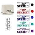 thumbnail image 7 of Printtoo Top Secret Self Inking Rubber Stamp Pre-Inked Office Stamp- Home Office Business Stationery, 47 x 20 mm Black, 7 of 7