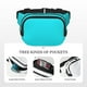 thumbnail image 5 of Fotbe Aqua Cangurera Cuadrada con Estampado de Doble Capa, Bolsa de Cintura Ajustable Mini para Hombres y Mujeres, 5 of 9