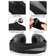 thumbnail image 2 of Geekria Medium Velour Hook and Loop Headband Cover + Pad Set Protector No Tool Needed Compatible with  Medium Sized Headphones, Easy DIY Installation (Black), 2 of 6