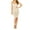 Beige, variant on Diane & Geordi 2395 Body Shaper Butt Lifter Strapless Shapewear for Women