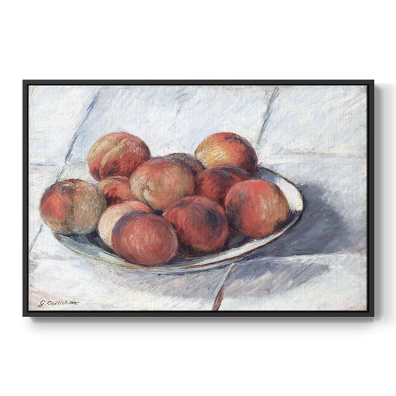 Vintage Botanical Print-XLVI By Wexford Home Framed in Black Wood Gallery Wrapped Canvas 17 in. x 25 in.