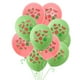 thumbnail image 2 of Globos con patrón de sandía de 40 piezas Globos de látex duraderos Globos impresos con frutas Suministros de fiesta con temática de sandía de verano (verde rojo para cada 20 piezas), 2 of 4