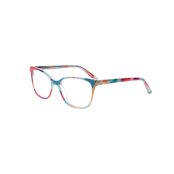 New PEACELOVE Teal & Orange JOYFUL Eyeglasses 53/16/140