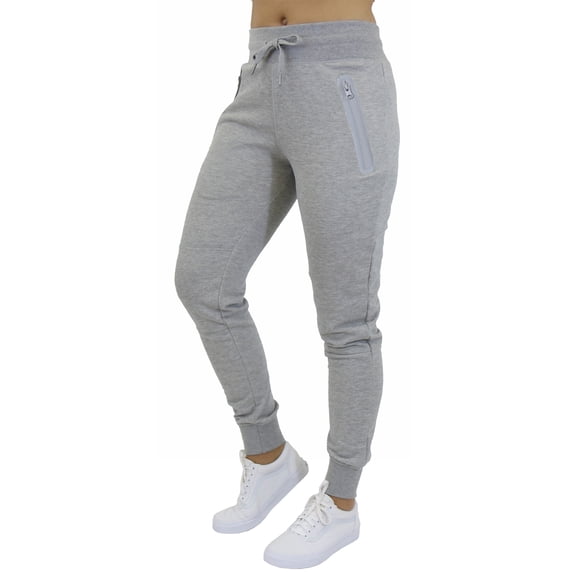 Women’s Jogger Pants With Tech Zipper Pockets - SLIM FIT DESIGN