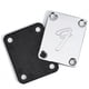 thumbnail image 1 of Placa de cuello de guitarra eléctrica con tornillos de montaje Placa de cuello de guitarra (Plata), 1 of 3
