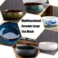 thumbnail image 2 of Misright Large Diameter Glazed Ceramic Vase Water Plant Bowl for Indoor Water Gardening, 2 of 14