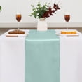 thumbnail image 4 of Paquete de 10 caminos de mesa de satén de 30cm x 275cm, caminos de mesa de cinta para bodas, fiestas, cumpleaños, banquetes, decoraciones para restaurantes y hoteles, 4 of 5