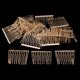 thumbnail image 2 of Pinzas para el cabello en blanco Peine lateral 40x Peines para El Cabello, Diapositivas, Peines Laterales, Velo para de, 2 of 9