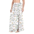 thumbnail image 2 of Women Sarong Wraps Daisy Flower on Stripe Swimsuit Beach Pareo Bikini Coverups Skirt M, 2 of 7