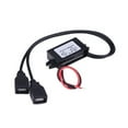 thumbnail image 1 of DC 12V à DC 5V3A Adaptateur Chargeur USB Double Convertisseur de Puissance pour Voiture, 1 of 6