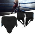 thumbnail image 4 of Protège-aine Confortable et Durable pour la Boxe avec Trous d'Aération pour la Protection Bleue, 4 of 8