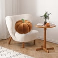 thumbnail image 3 of Gureui Pumpkin Plush Toys, Fluffy Funny Pumpkin Pillow Stuffed Animal Lounge Cushion for Adults Children, 3 of 8