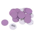 thumbnail image 1 of Unique Bargains 25 Pack 1-Inch Purple Sanding Discs 800 Grits Hook & Loop Professional Aluminum Oxide Sandpaper Mini Size, 1 of 5
